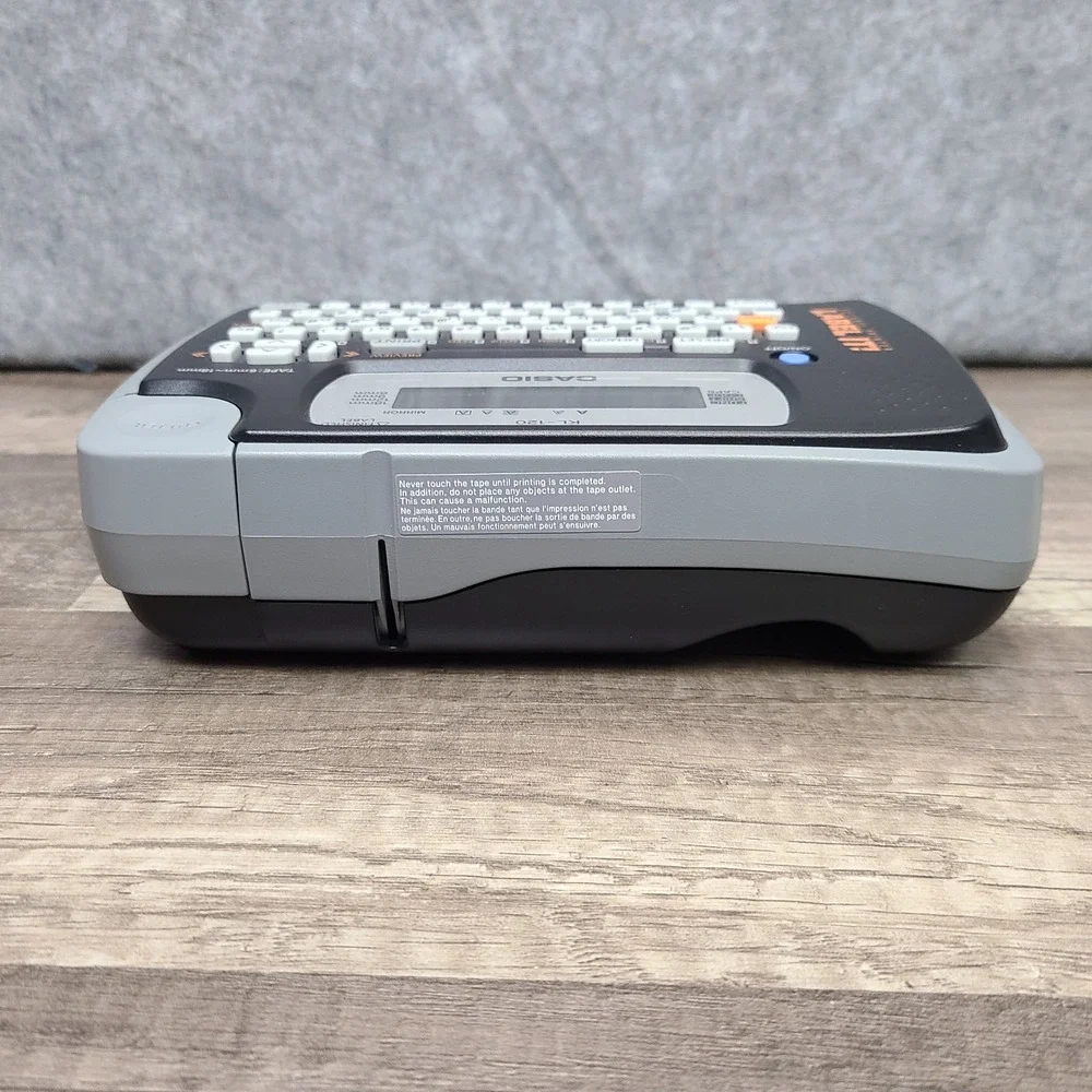 Casio EZ Label Printer Label It‎ KL-120 - TESTED WORKING W/ 12mm Label Tape